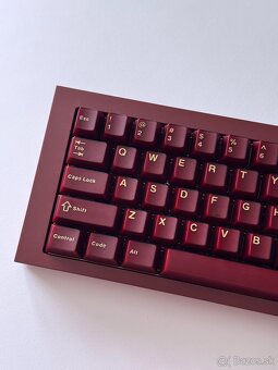 Wooting 60HE+ [Maroon Red/ANSI/fully modded] - 2