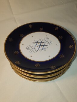 DEZERTNÉ TANIERE PORCELÁNOVÉ - Henneberg Porzellan - 2