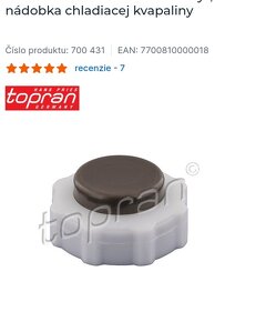 Kryt na chladiacu kvapalinu - 2