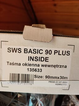 Vnútorná celoplošná lepiaca okenná páska Soudal 90/30mb - 2