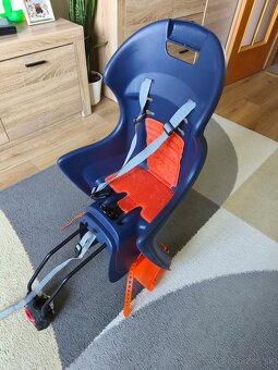 Detská sedačka na bicykel Polisport Boodie + adaptér - 2