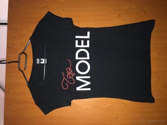 D&G originál black damske tricko kolekcia top model  M/L - 2