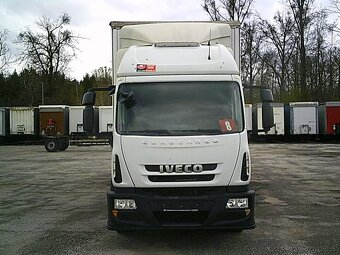 IVECO EUROCARGO 120 E25 E6 Valník + plachta + hydraulické če - 2