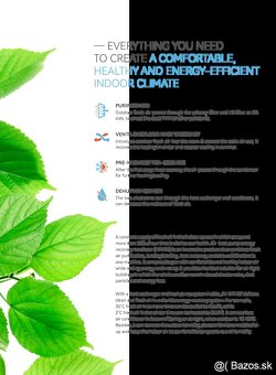 Rekuperačná vetracia jednotka 350m3/h s tepelným čerpadlom. - 2