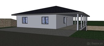Predám stavebný pozemok so stavebným povolením 961 m2 - 2