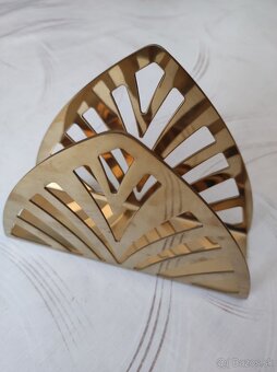 T.ILLSTÄLLNING Stojan na servítky, mosadzný i.kea4 - 2