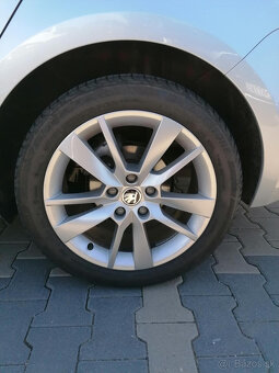 Škoda R17 originál disky 5x112 + zimné Fulda 225/45 R17(6mm) - 2