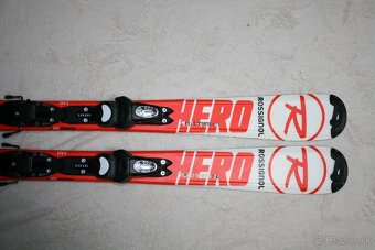 lyže Rossignol Hero  110 cm ,lyžiarky - 2