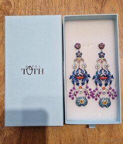 Náušnice Petra Toth Kosatce - 2