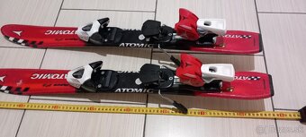 detské lyže + lyžiarky - 2