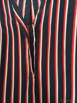 Dámska tmavo modrá blúzka - 2