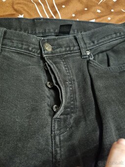 Jeans cierne z HM - 2