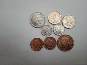 Falklandské ostrovy - konvolut mincí - 2