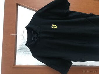 FERRARI originál pánske polotricko/black XL - 2