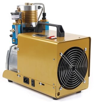 Vzduchový kompresor,300Bar,potápanie,PCP,0-6.8L - 2