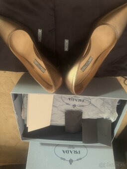Prada topanky zlate - 2