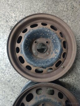 Predám plechové disky 6,5X15 Peugeot 308 - 2
