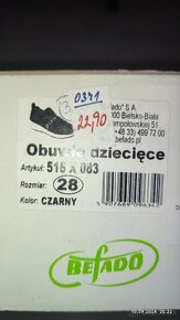 Befado tenisky NOVÉ- veľkosť 28 - 2
