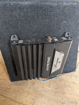 Alpine 12 subwoofer do auta - 2