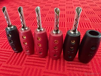 Hifi Audioquest BFA konektory silver povrch 5mm - 2