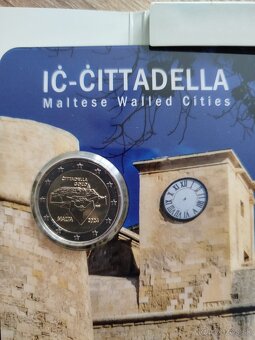 2€ minca karta Malta citadela GOZO 2024 coincard - 2