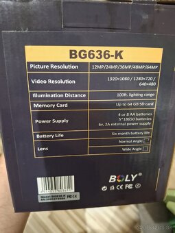 Fotopasca Bolyguard BG636-64mpx - 2