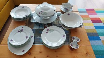 Porcelánový jedálenský servis – nikdy nepoužitý - 2