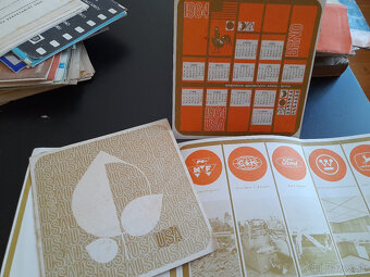 Skladačky a brožúry 60-te roky - 2