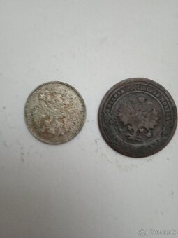 Cárske Rusko - 2 mince - 2