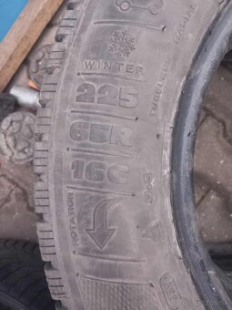 Pneumatiky zimné - Kleber 225/65/R16C - 2