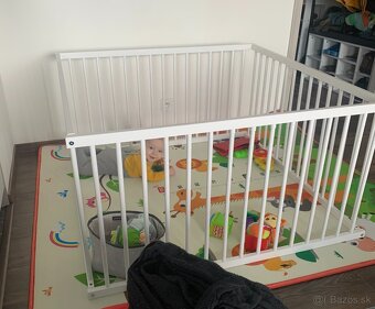 Drevena ohradka pre deti - 2