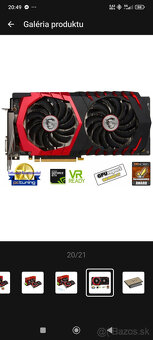 MSI GTX 1060 6G Gaming X - 2