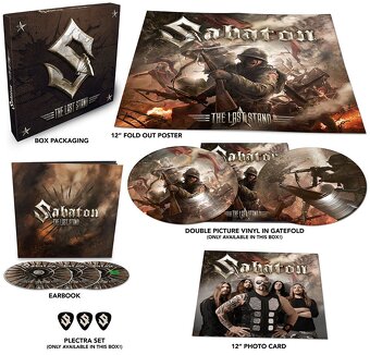 SABATON BOX,POKOLGÉP,OSSIAN CD - 2