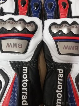 Moto Nové Kožené Rukavice BMW MOTOGP 4 Colour Prava Koža - 2