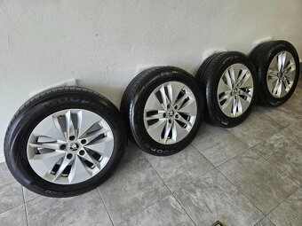 ‼️Alu disky Skoda Octavia 16" +☀️letné pneu 205/60 R16 - 2