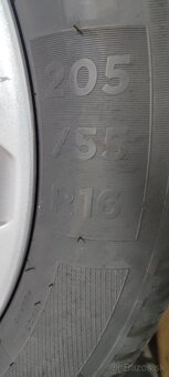 205/55 R16 + elektróny - 2