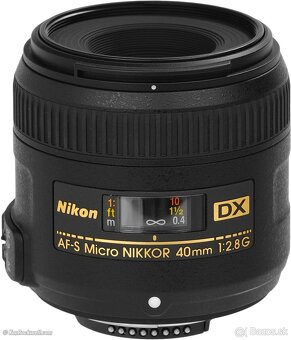 micro nikkor 40mm/2,8G DXpre nikon, baj. AF-S - 2