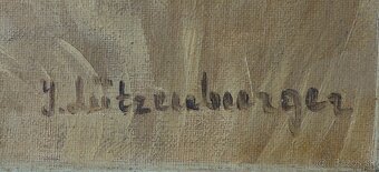 J.Lutzenburger- Bernardýn olejomalba - 2