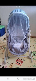 Lehátko/postielka Kinderkraft 5v1 - 2