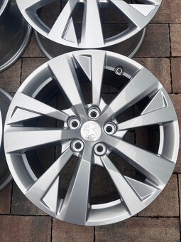 Orig. hliníkové disky Peugeot R17, 5x108 - 2