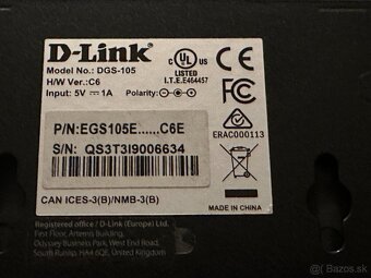5-portový Gigabit Desktop Switch D-Link DGS-105 - 2