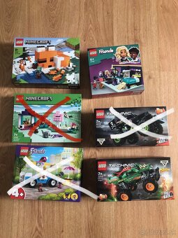 Nové Lego- Minecraft, Friends, Technic - 2