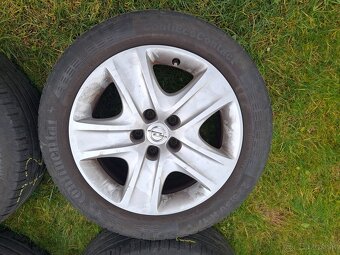 Predám OPEL disky 17-ky + pneumatiky 225/50 R17 - 2