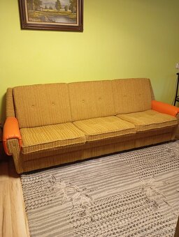 Rozkladací gauč+kreslo - 2