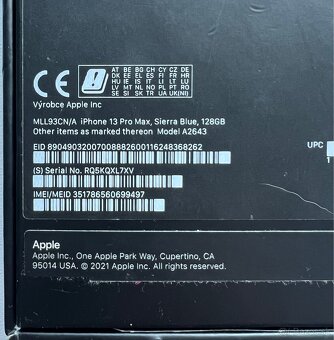 iPhone 13 PRO MAX 128GB sierra blue - 2