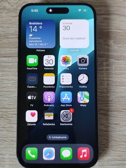 Iphone 15 Pro 256 GB black titanium - 2