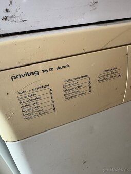 Predám sušičku prádla Privileg 266 CD electronic - 2