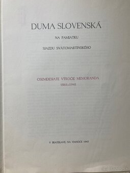 (Martin Benka) Duma slovenská, 1942 - 2