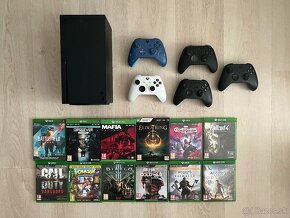 PREDAM/VYMENIM XBOX SERIES X + 2 OVLADAČE/ TOP STAV - 2