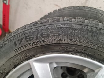 ALU disky ENZO 4x108 R14 + zimné pneu Nokian WR D4 - 2